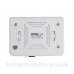 Перехідник VGA 15F --> HDMI M v1.3, Jack 3.5 мм, пластик, білий RTL (S0062)