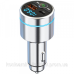 Автомобільний FM-трансміттер Aspiring Wave 5 PD 20W LED/Bluetooth/MicroSD/DSP/QC3.0 Metal case (WV654712)