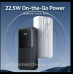 УМБ Vention 20000mAh 22.5W 3A,PD,QC 3.0,Micro-USB,USB-C,2xUSB-A,Built-in USB-C+Lightning Cables Whit